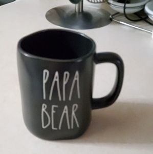 Rae Dunn Papa Bear mug